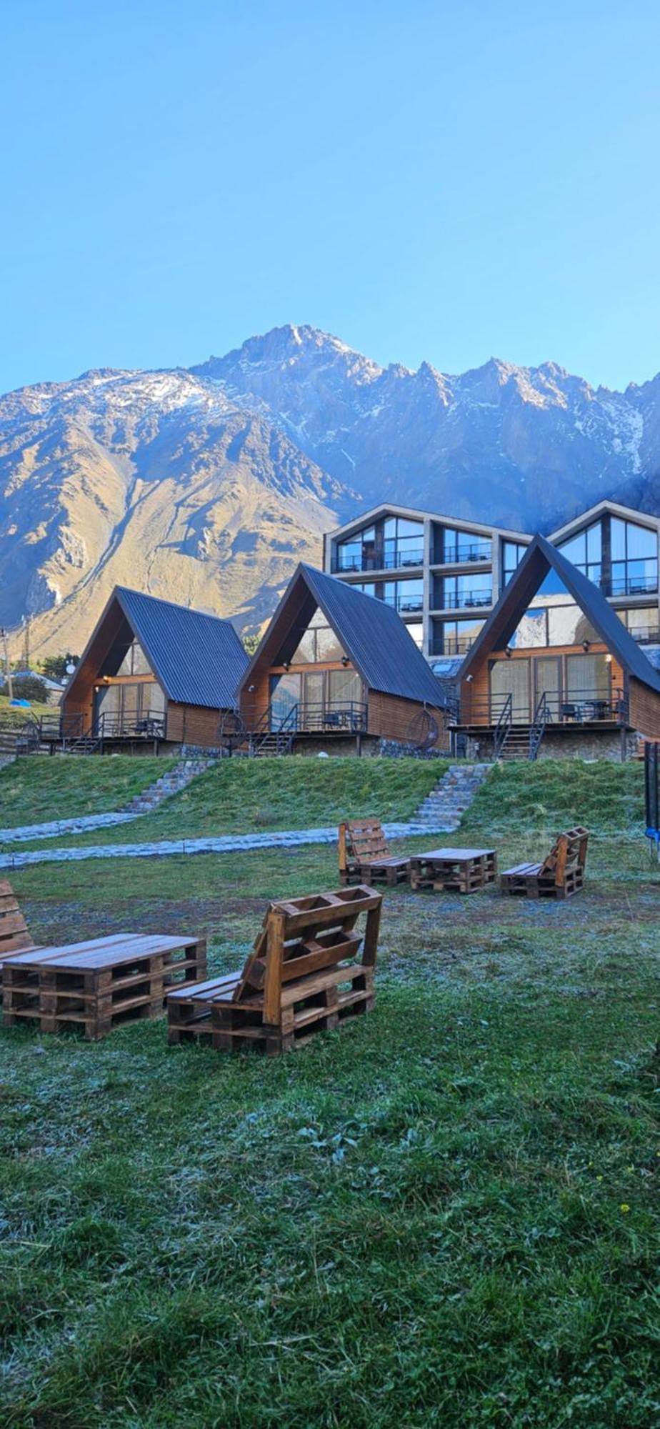 شقة Misty Rocks Kazbegi المظهر الخارجي الصورة